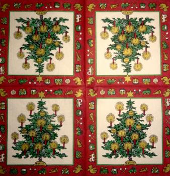 004 Christmas Tree - 3-ply - Caspari
